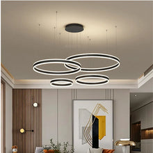 Lights for Living Room Decor Kitchen Ring Light Lustre Modern Home Decoration Luxury Ceiling Chandelier Led Lamp Bedroom Indoor
